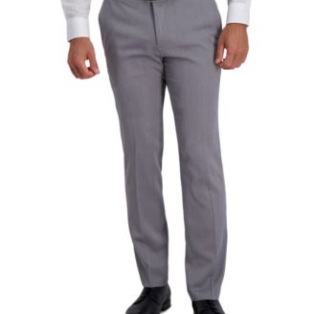 Kenneth Cole New York  Men's Heather Dress Pant Dress Pants Size 32X30 Gray